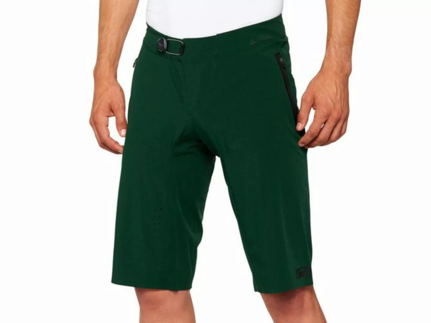 100% Fahrradhose 100% Celium Shorts - Forest Green 32" - M günstig online kaufen