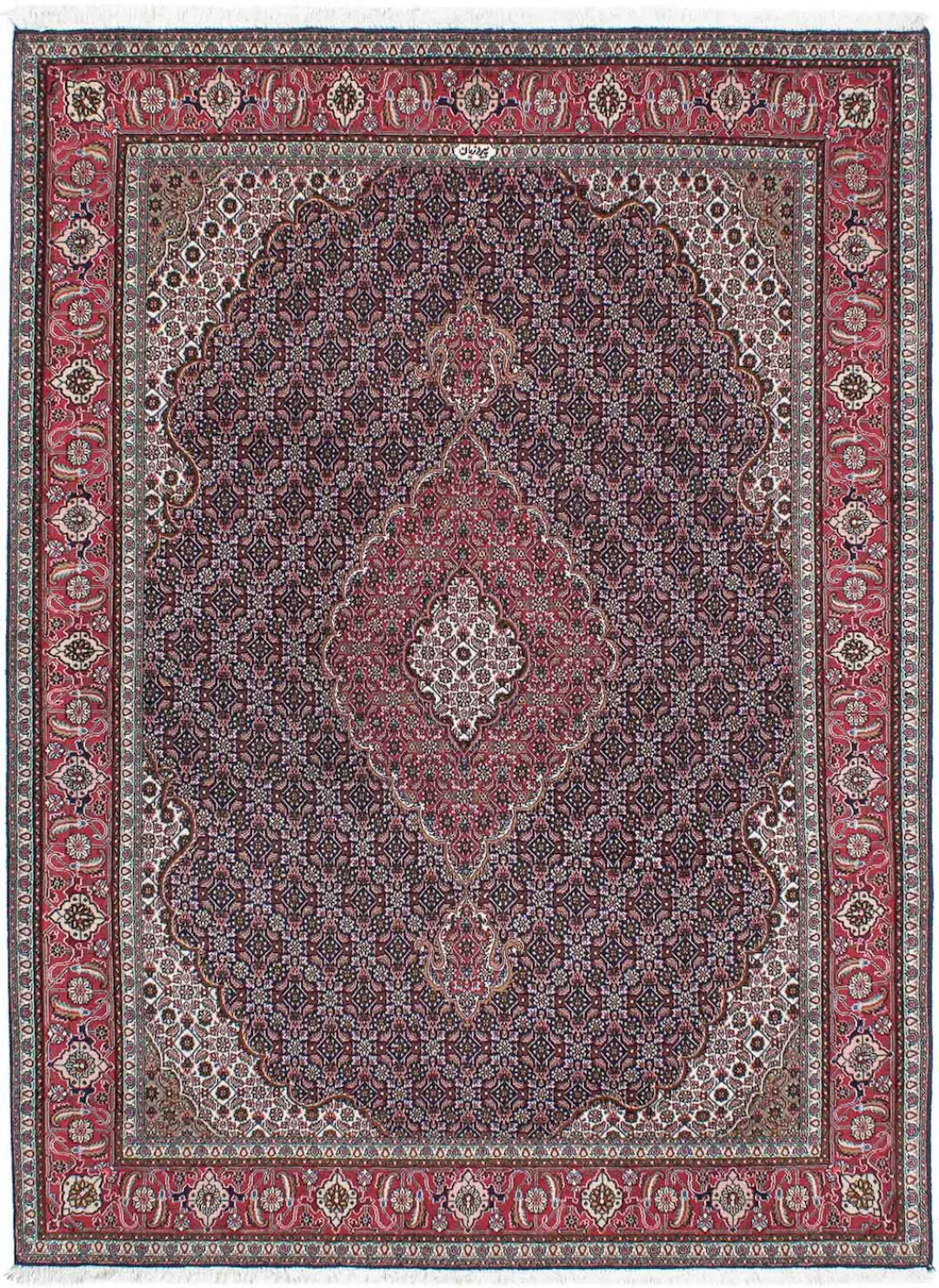 morgenland Orientteppich »Perser - Täbriz - 207 x 148 cm - mehrfarbig«, rec günstig online kaufen