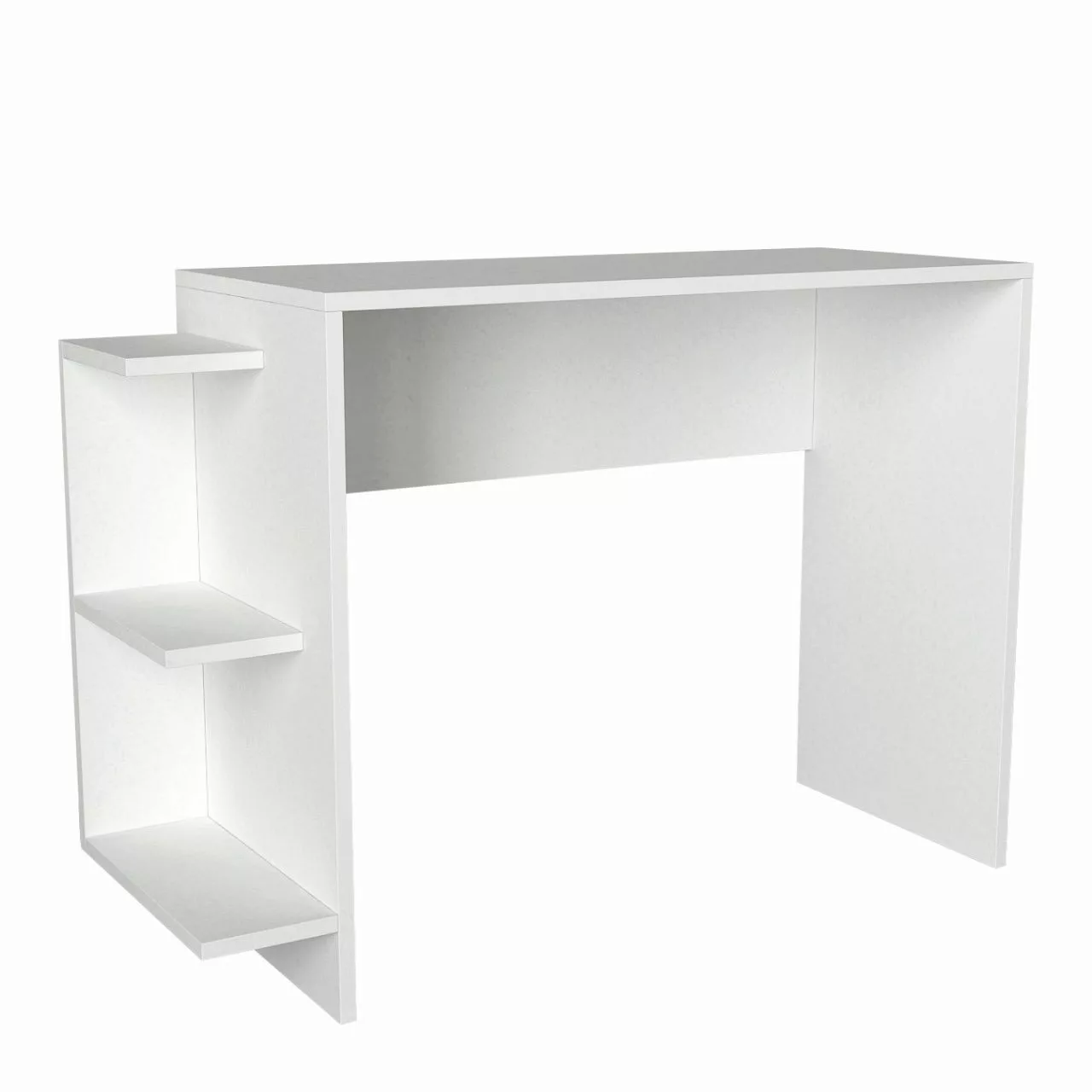 Schreibtisch Marlinda weiß B/H/T: ca. 104x70x40 cm günstig online kaufen