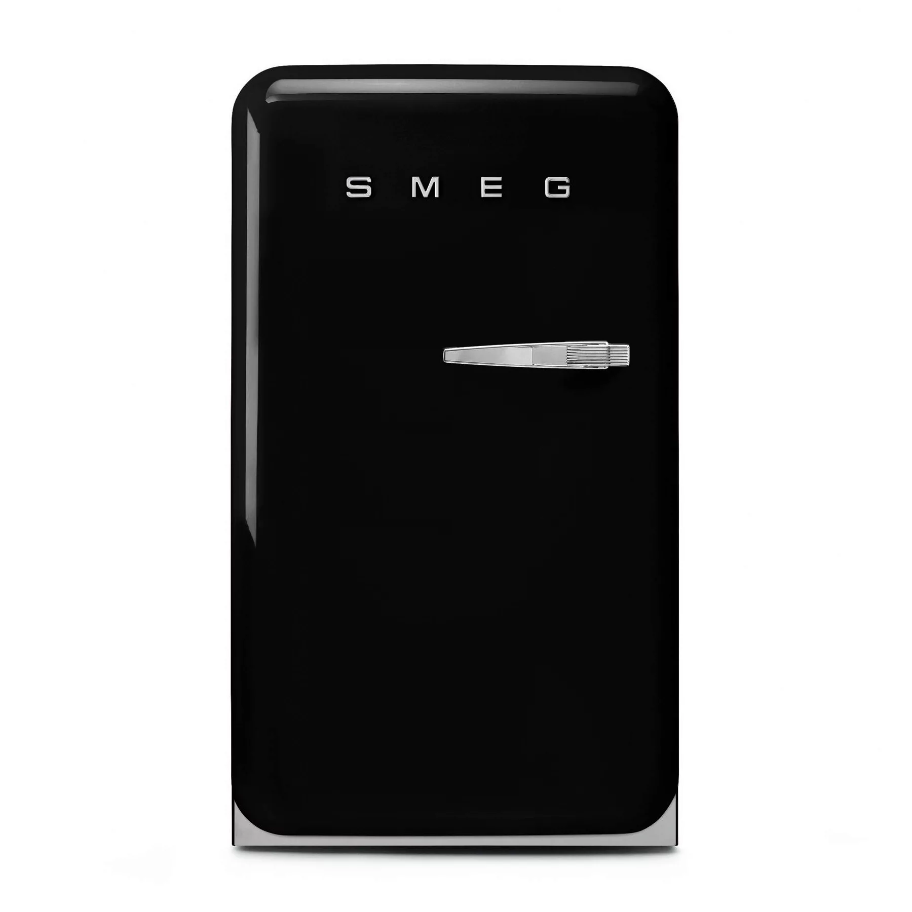 Smeg - FAB10 Kühlschrank mit Gefrierfach - schwarz/lackiert/Türnanschlag li günstig online kaufen