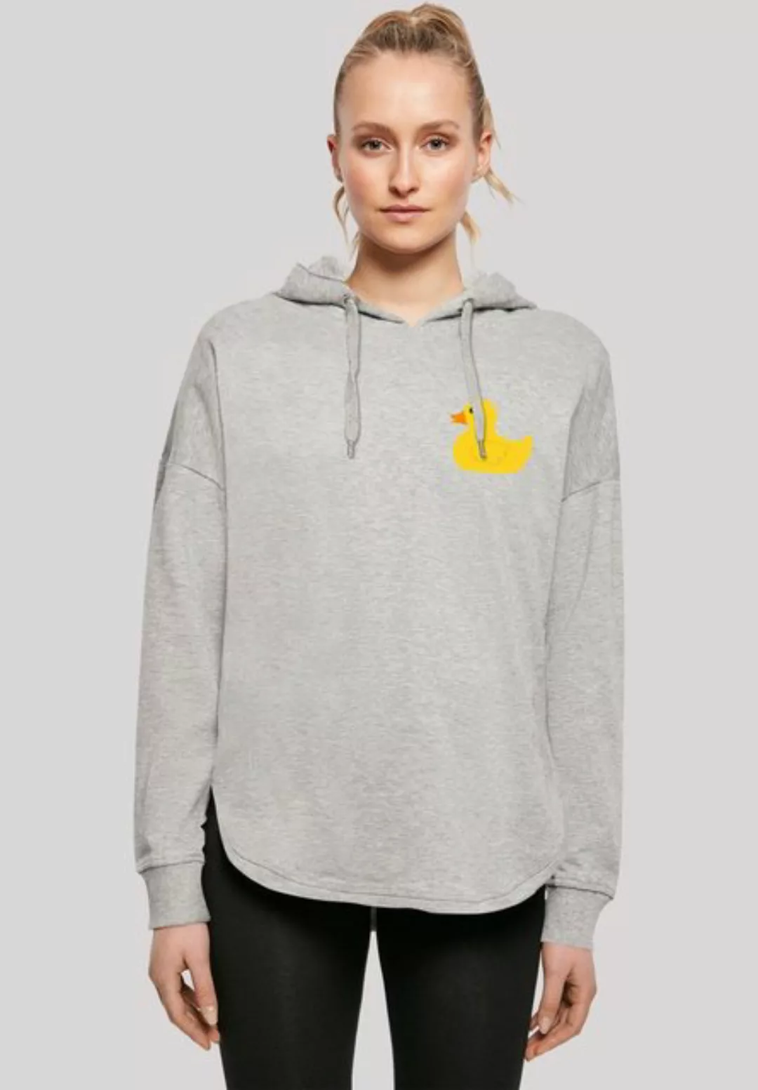 F4NT4STIC Kapuzenpullover Yellow Rubber Duck OVERSIZE HOODIE Print günstig online kaufen