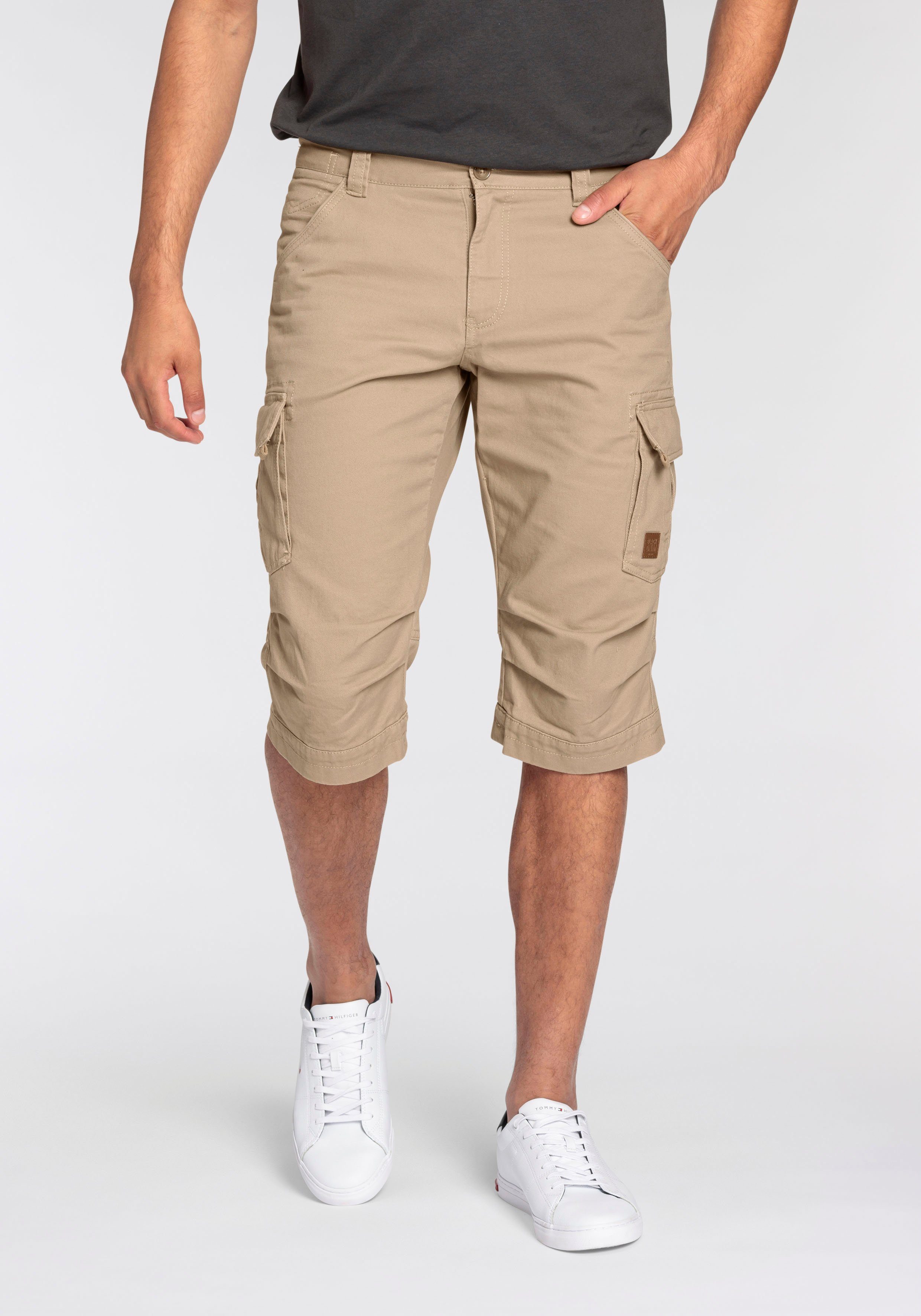Bruno Banani Bermudas schmale Passform, gerade günstig online kaufen