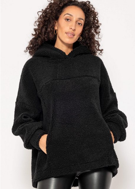 SASSYCLASSY Strickpullover Oversized Pullover Damen im Teddy-Look Oversized günstig online kaufen