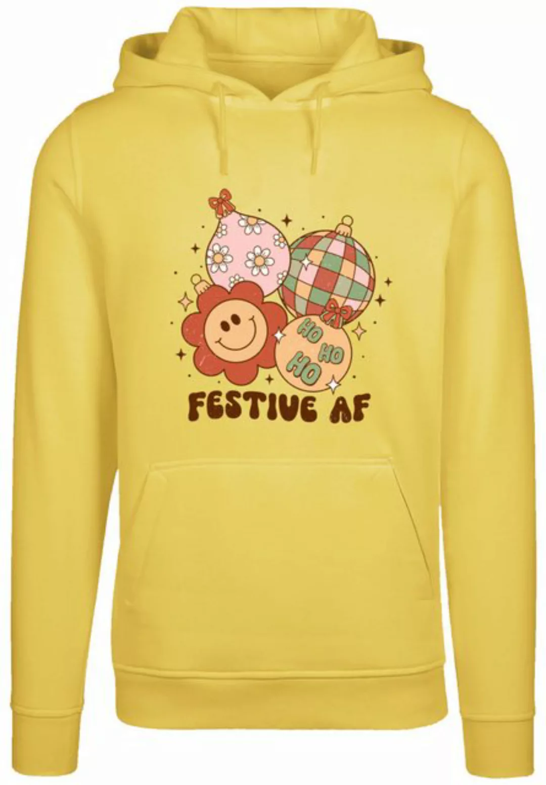 F4NT4STIC Kapuzenpullover Festive AF Christmas Tree Balls Premium Qualität günstig online kaufen