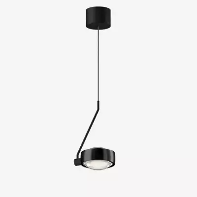 Occhio Sento Filo Var Up D Pendelleuchte LED, Kopf black phantom/Body schwa günstig online kaufen