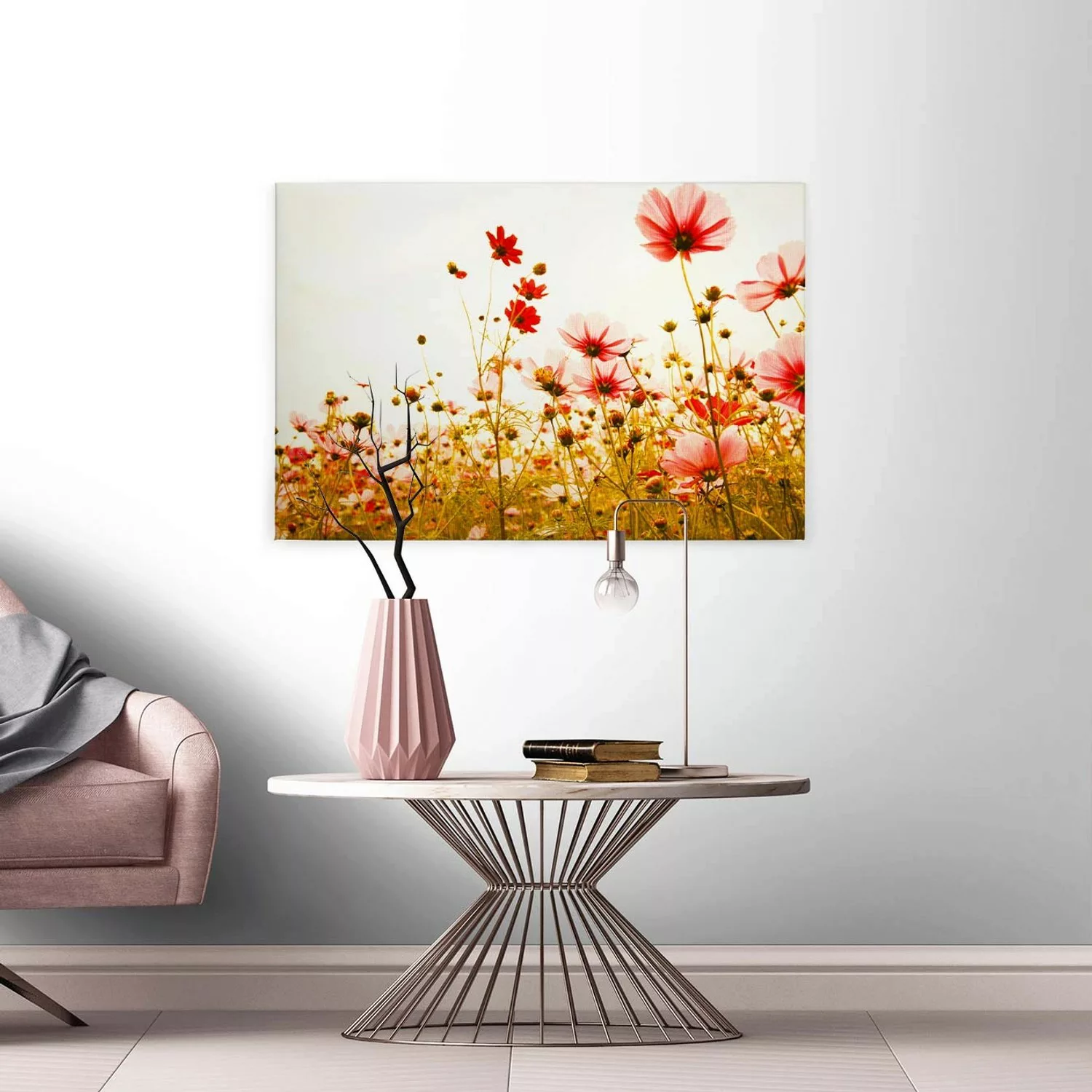 A.S. Création Leinwandbild "Flower Meadow", Kunst-Blumen-Kinder, (1 St.), M günstig online kaufen