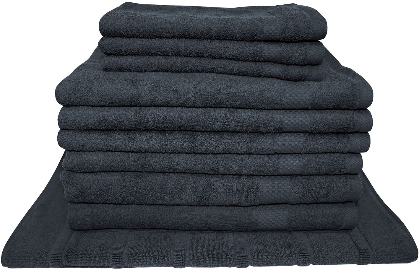 Dyckhoff Handtuch Set »Planet«, Set, 10 tlg., Frottier, Umfangreiches Badez günstig online kaufen