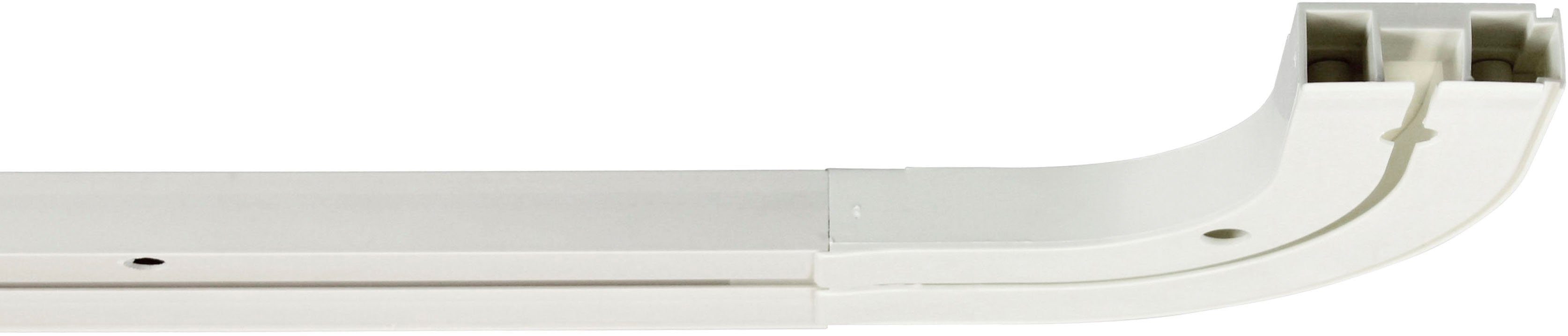 GARESA Gardinenschiene »Kunststoffschiene CREDO«, 1 läufig-läufig, Wunschma günstig online kaufen