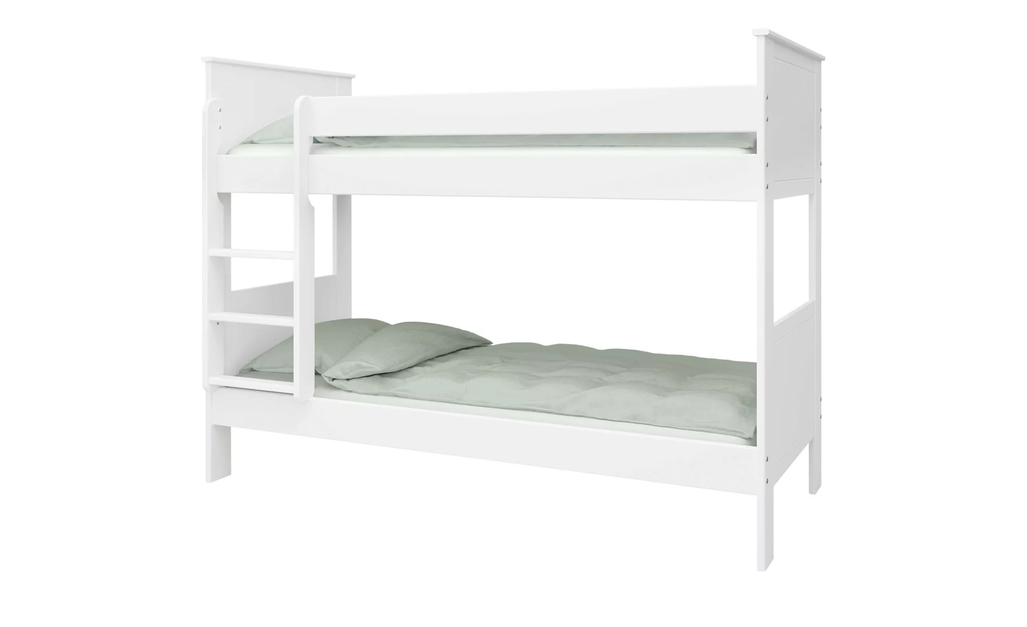 Etagenbett  Alba - weiß - 208 cm - 157,8 cm - 99,3 cm - Sconto günstig online kaufen