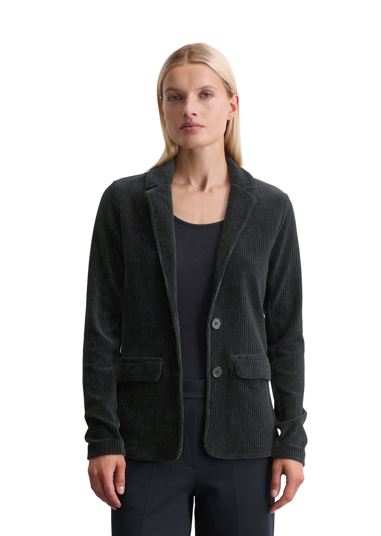 Marc OPolo Jerseyblazer "aus stretchigem Organic-Cotton-Mix" günstig online kaufen
