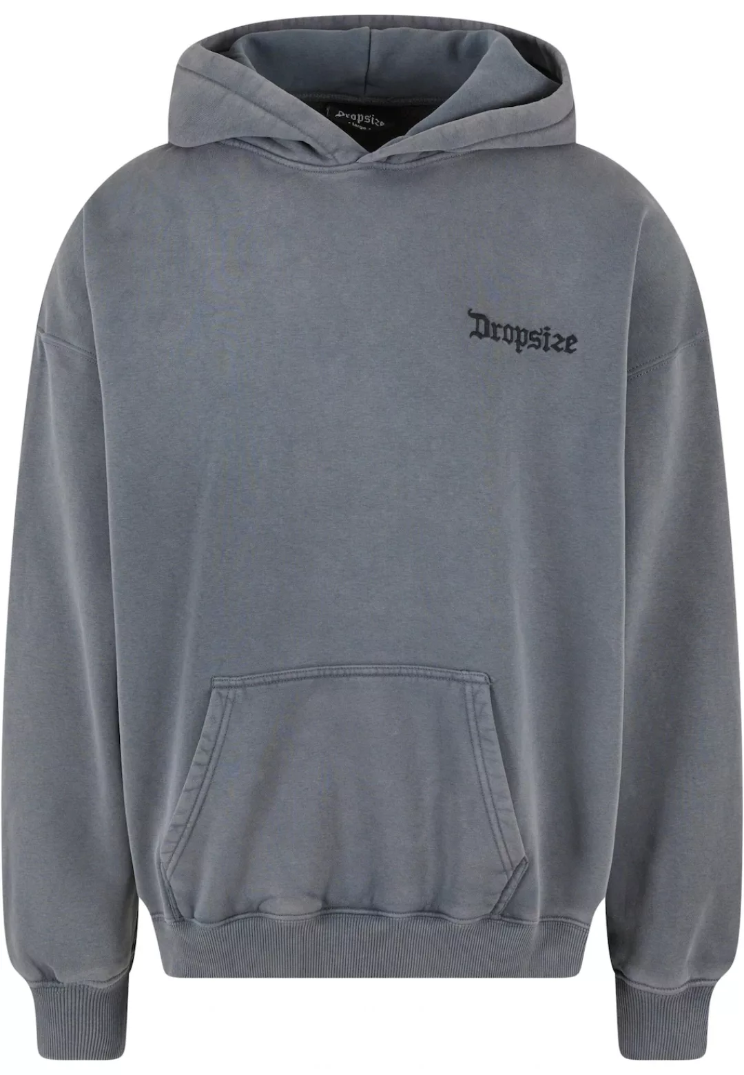 Dropsize Kapuzensweatshirt "Dropsize Herren Heavy Oversize Embo Hoodie" günstig online kaufen