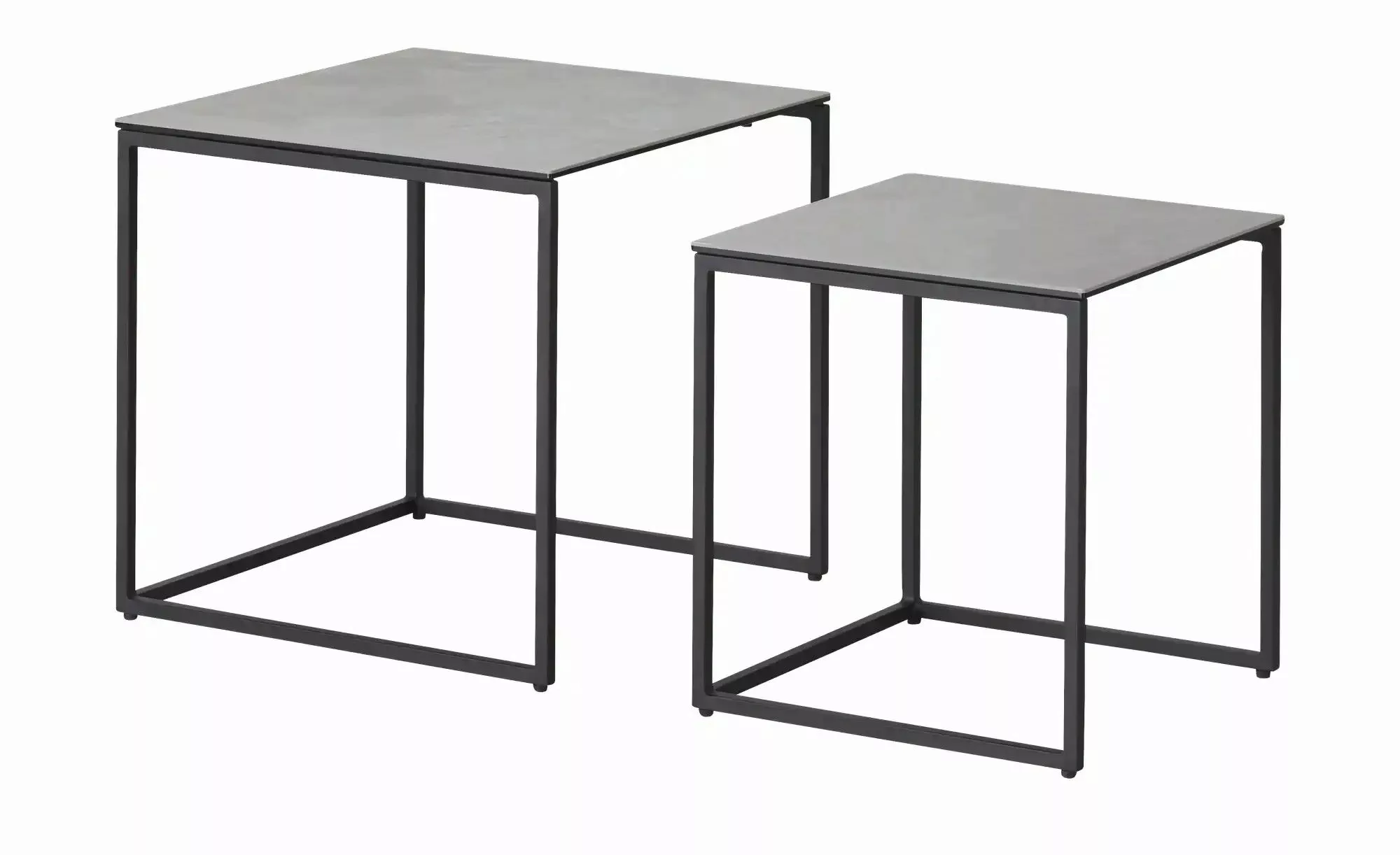 Jette Home Beistelltisch Set  Twins I ¦ grau Tische > Beistelltische > Beis günstig online kaufen