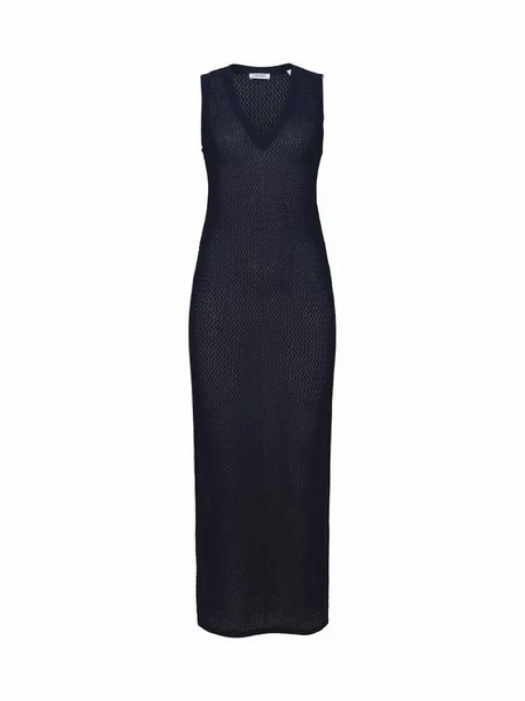 Esprit Minikleid Strukturiertes, ärmelloses Kleid mit V-Ausschnitt günstig online kaufen