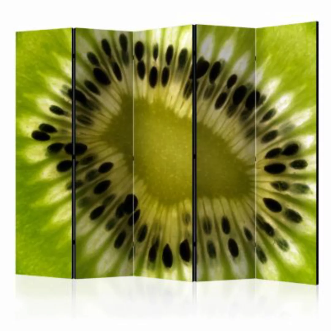artgeist Paravent fruits: kiwi II [Room Dividers] mehrfarbig Gr. 225 x 172 günstig online kaufen