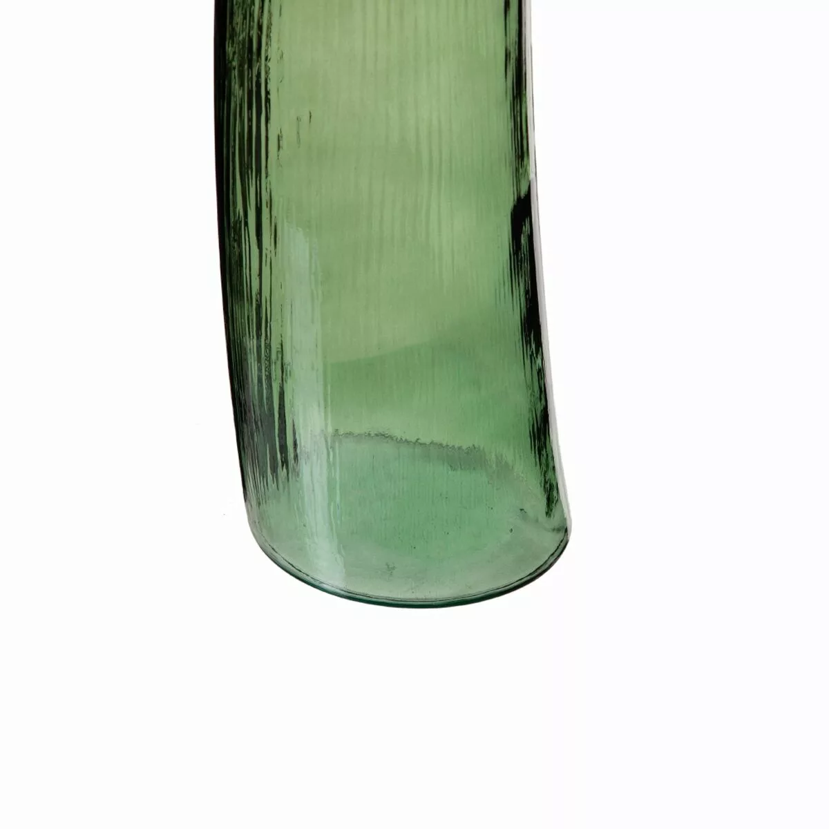 Vase 20 X 20 X 100 Cm Grün Glas günstig online kaufen