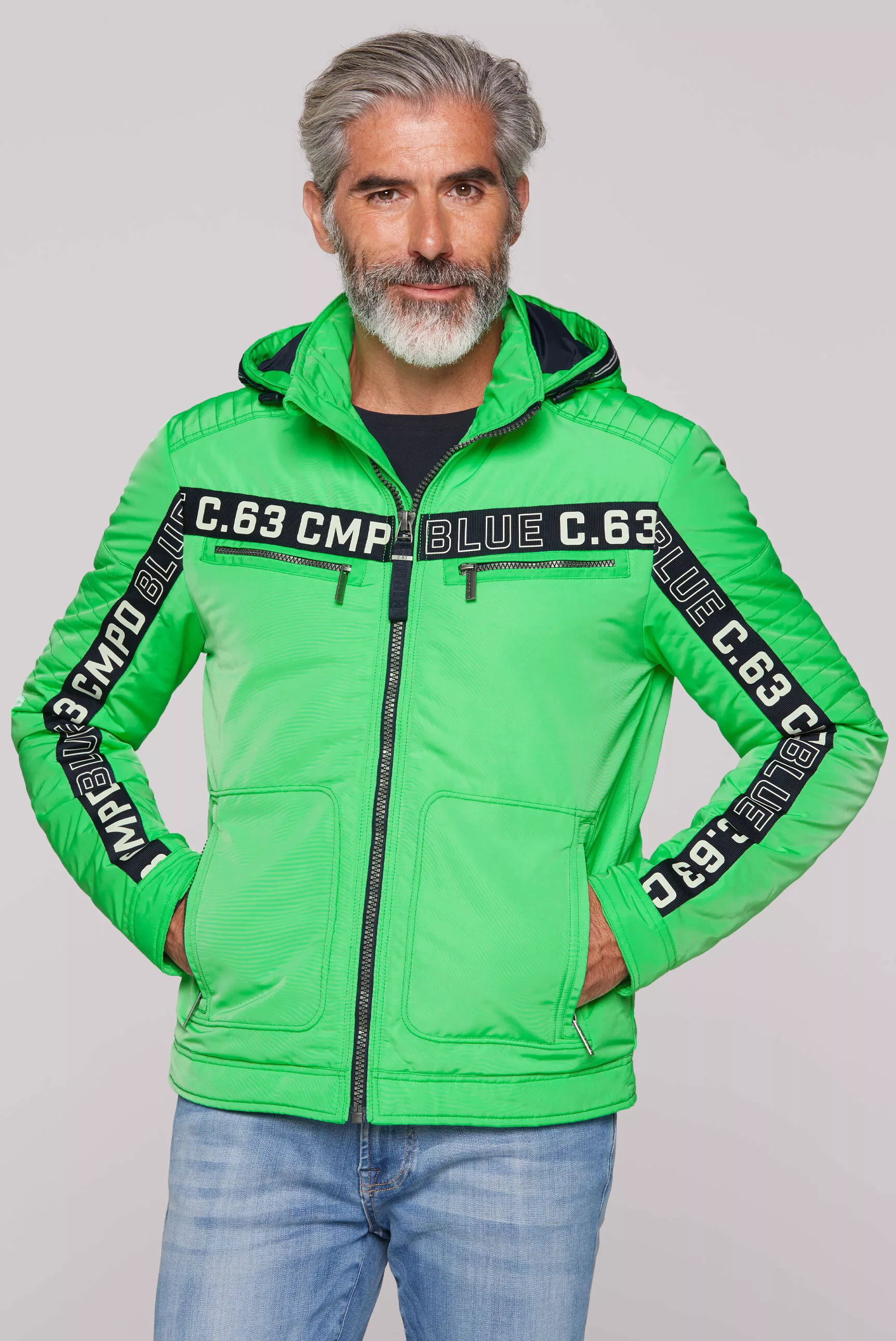 CAMP DAVID Outdoorjacke, mit Kapuze, mit Brusttaschen günstig online kaufen