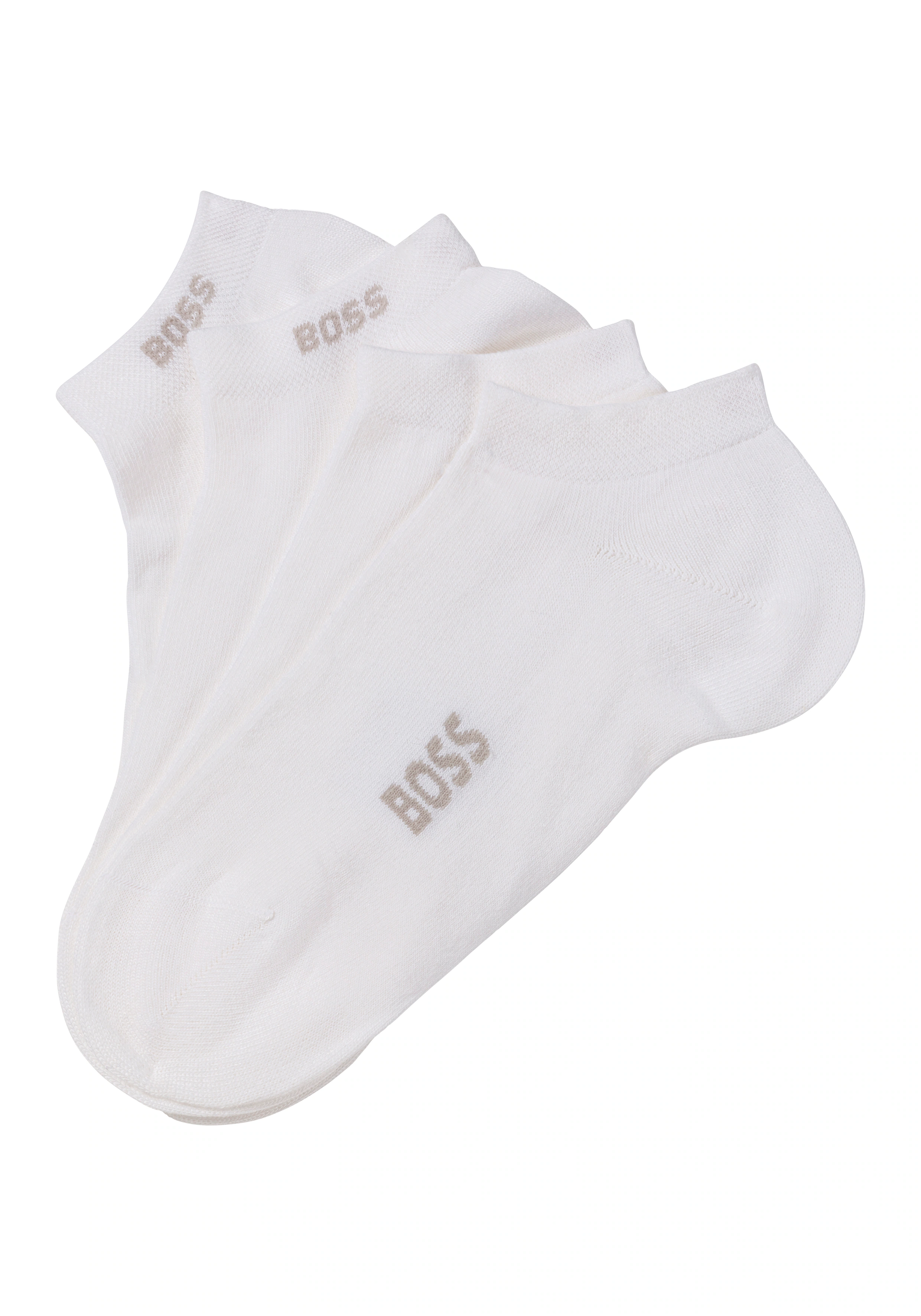 BOSS Socken "2P AS Logo Bamboo", (Packung, 2 Paar), mit doppelten Logoschri günstig online kaufen