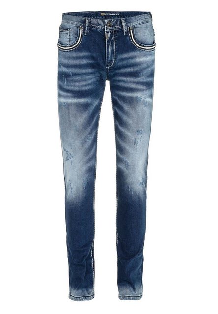 Cipo & Baxx Straight-Jeans Jeans im Worn Washed Look, CD-485 günstig online kaufen