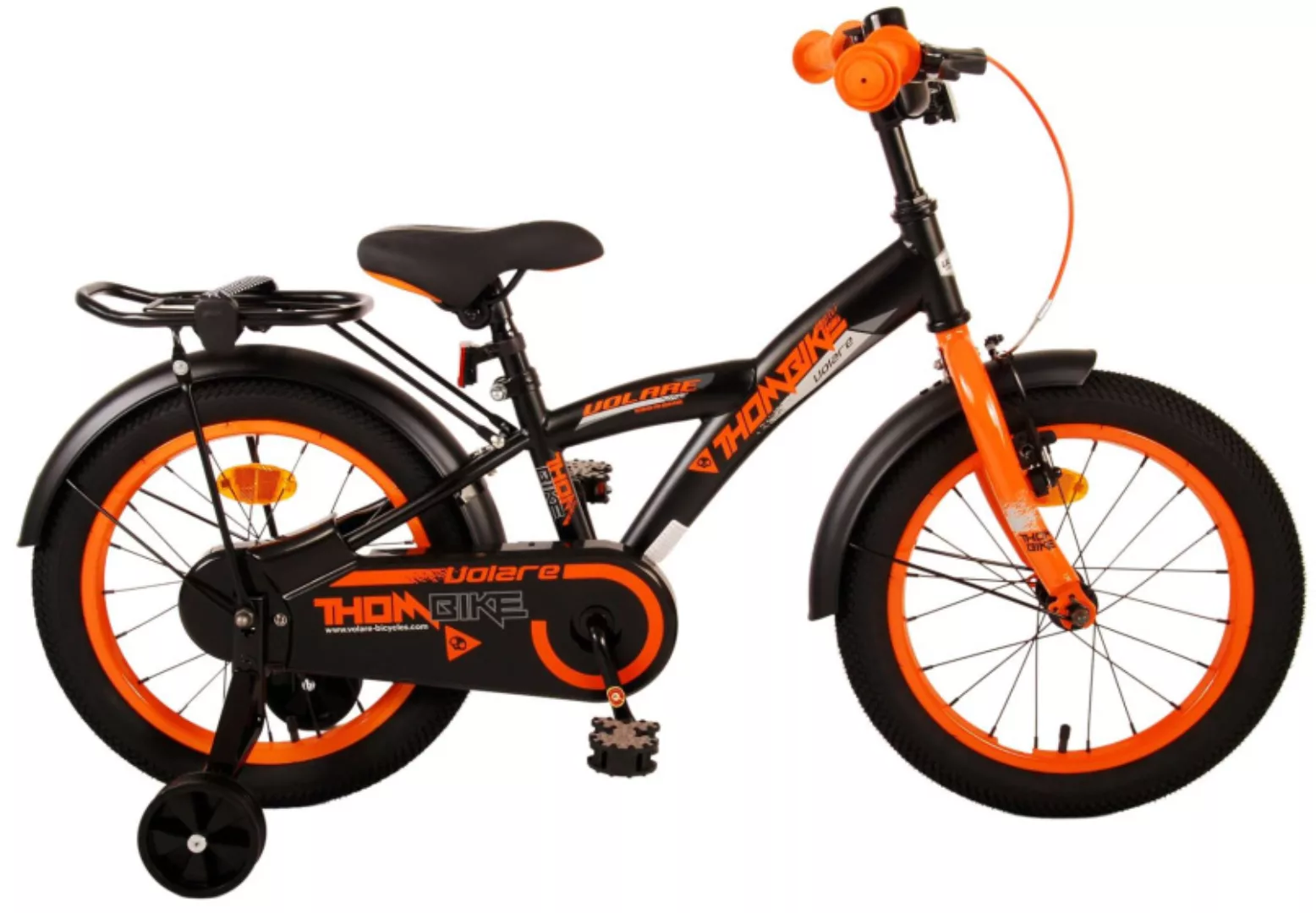 Thombike 16 Zoll 23 Cm Jungen Rücktrittbremse Schwarz/orange günstig online kaufen