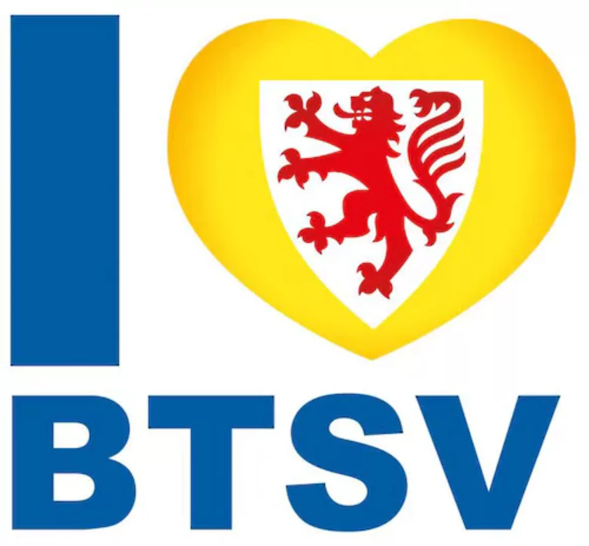 Wall-Art Wandtattoo "Eintracht Braunschweig I love BTSV", (1 St.) günstig online kaufen