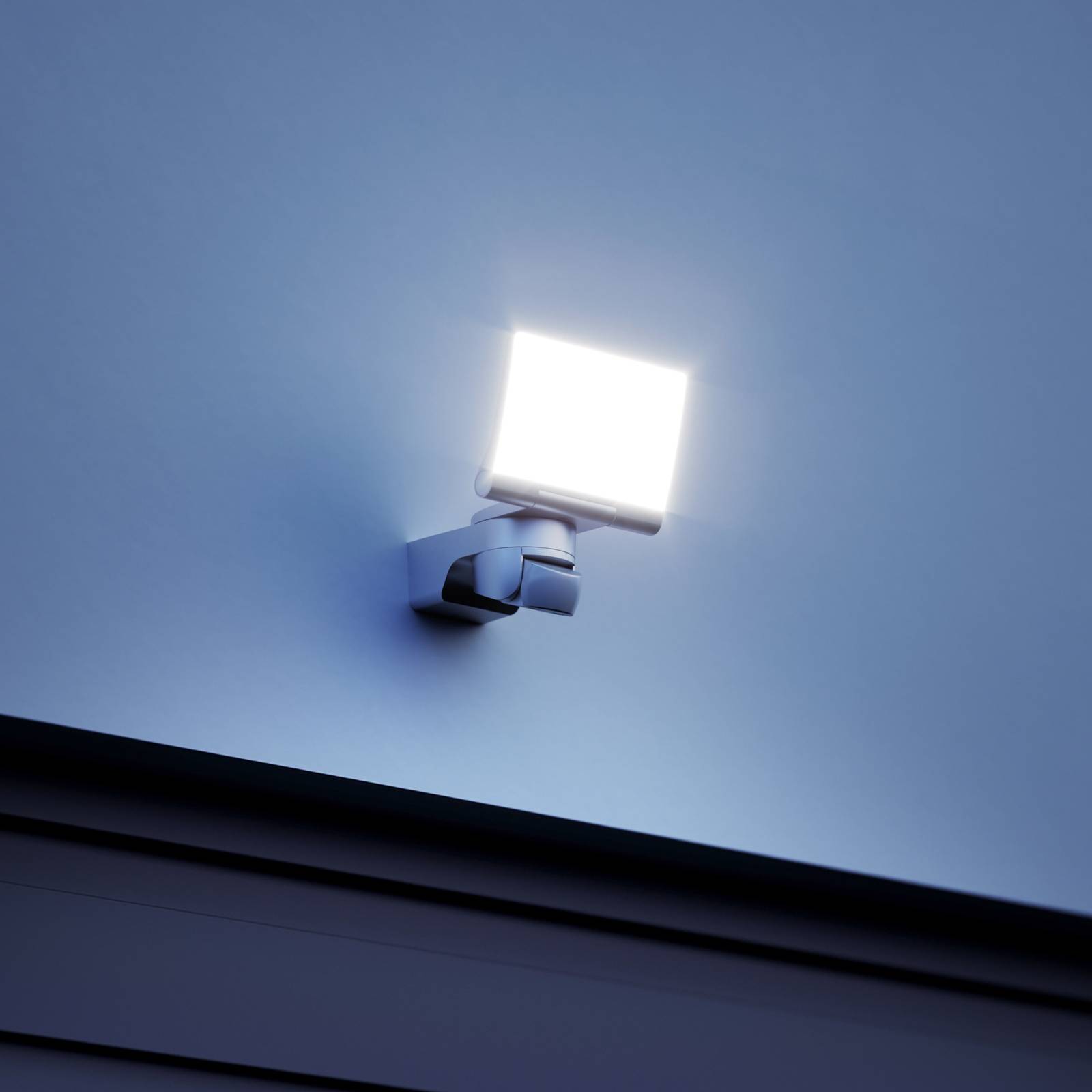 Steinel LED-Außenwandleuchte mit Bewegungsmelder XLED Home 2 S Weiß 13,7 W günstig online kaufen
