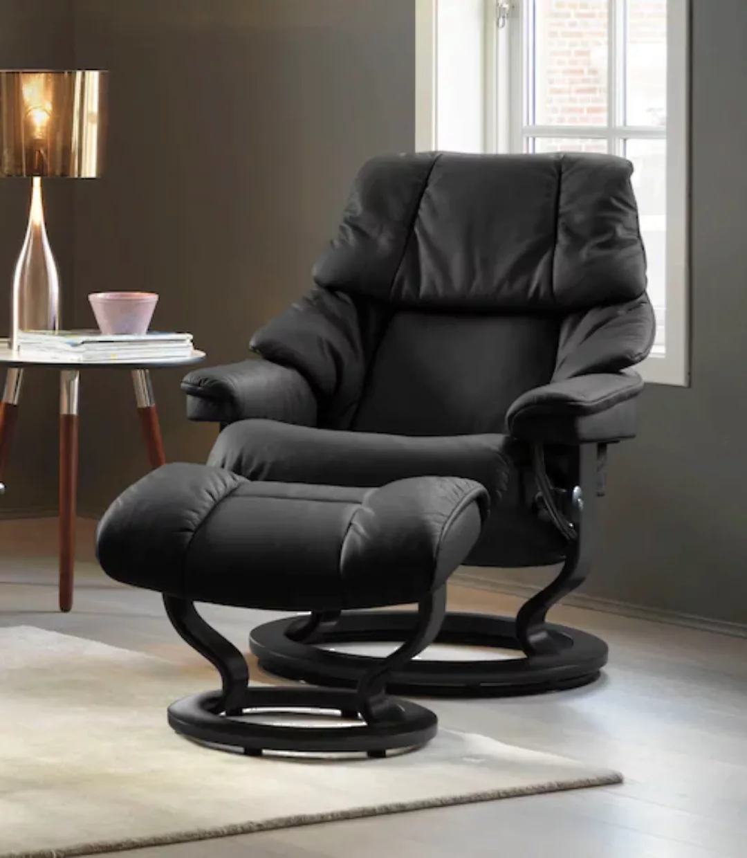 Stressless Fußhocker "Reno", mit Classic Base, Gestell Schwarz günstig online kaufen