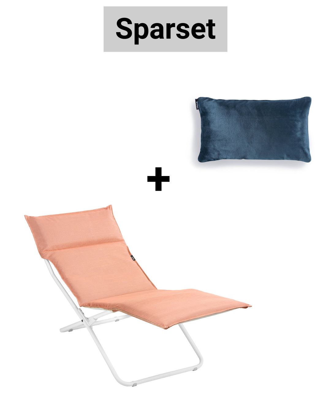 Sparset Outdoor Lounge-Sessel BAYANNE Ocre / Gestell Kaolin + Kissen günstig online kaufen