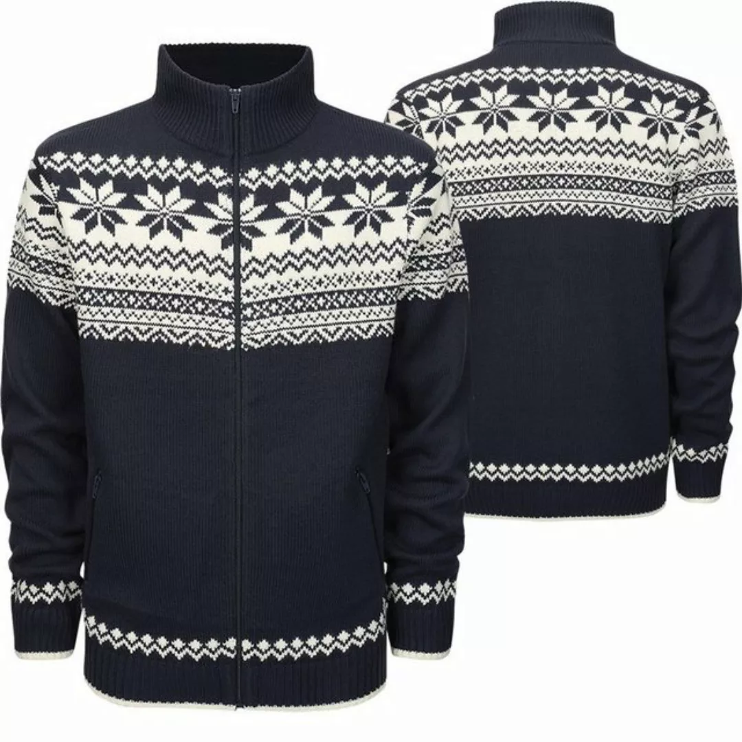 Brandit Strickpullover Brandit Norweger Cardigan Jacke günstig online kaufen