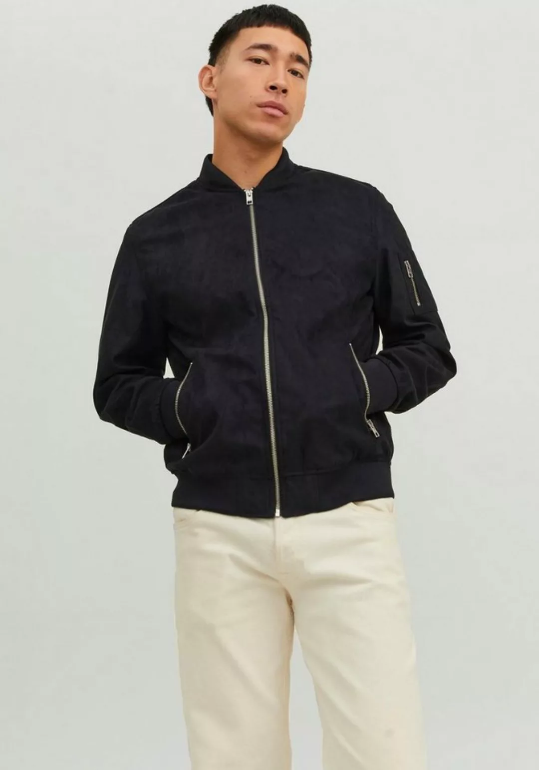 Jack & Jones Blouson JJEROCKY FAUX SUEDE BOMBER NOOS günstig online kaufen