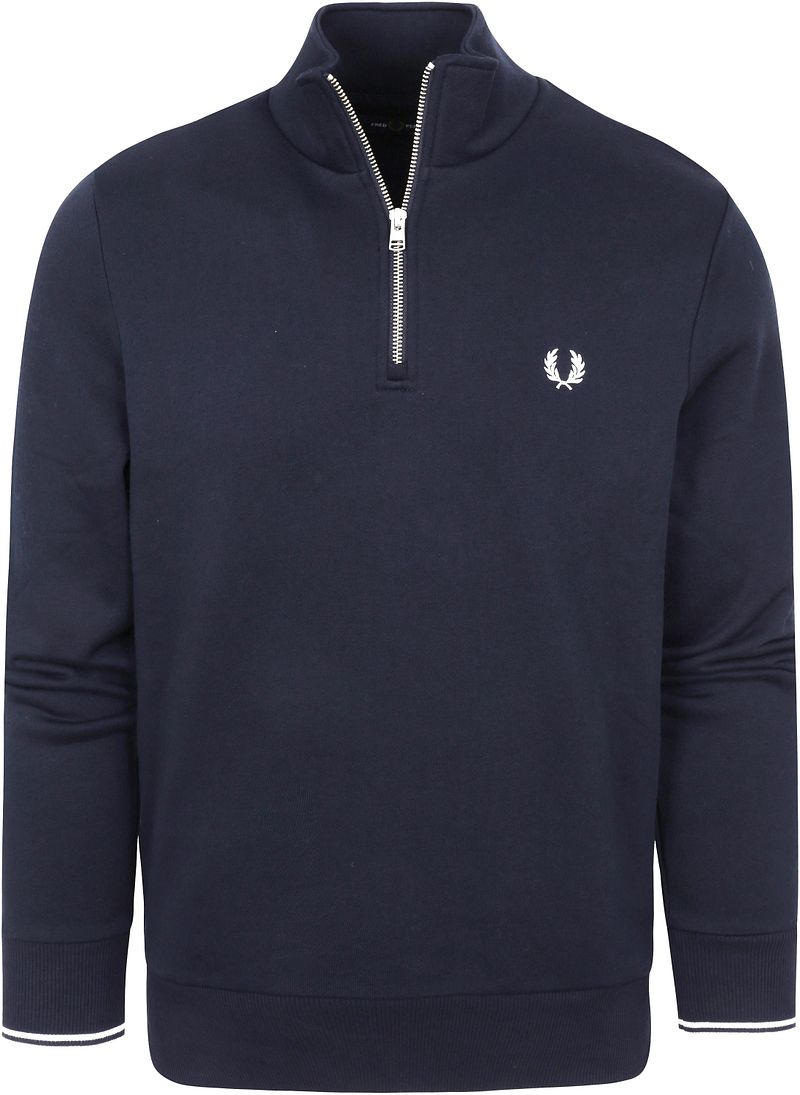 Fred Perry Half Zip Pullover Navy Blau - Größe XL günstig online kaufen