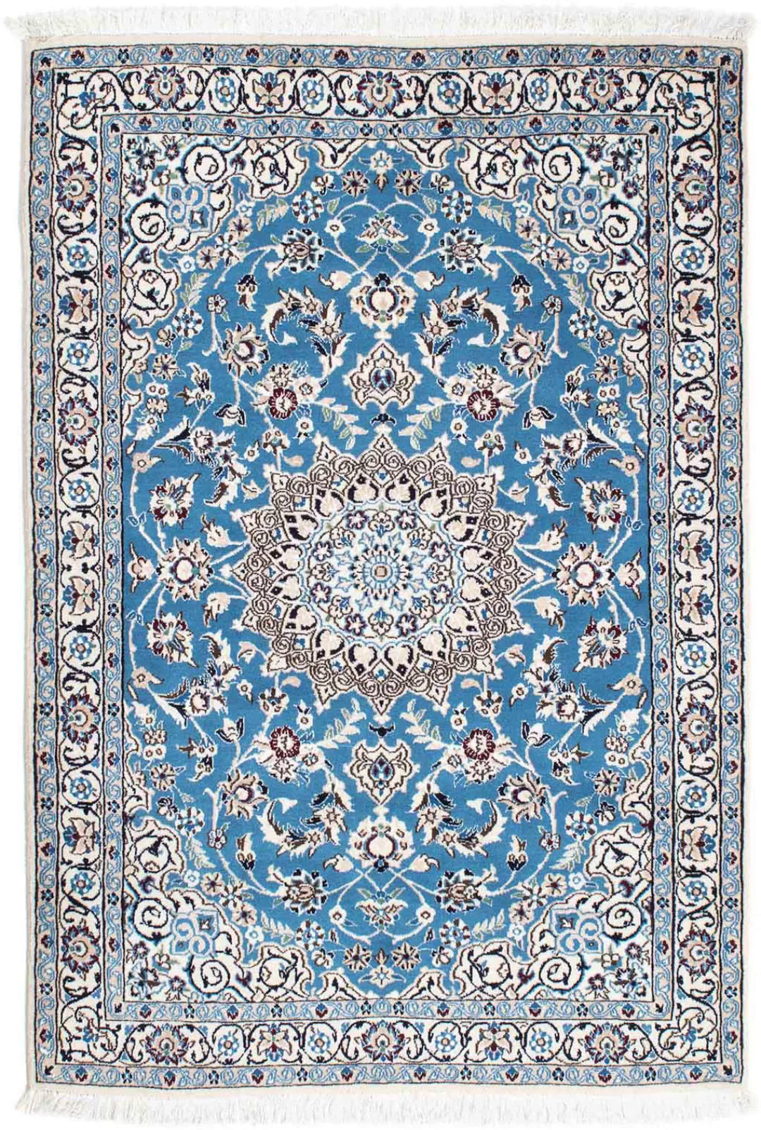 morgenland Orientteppich »Perser - Nain - Royal - 172 x 112 cm - blau«, rec günstig online kaufen