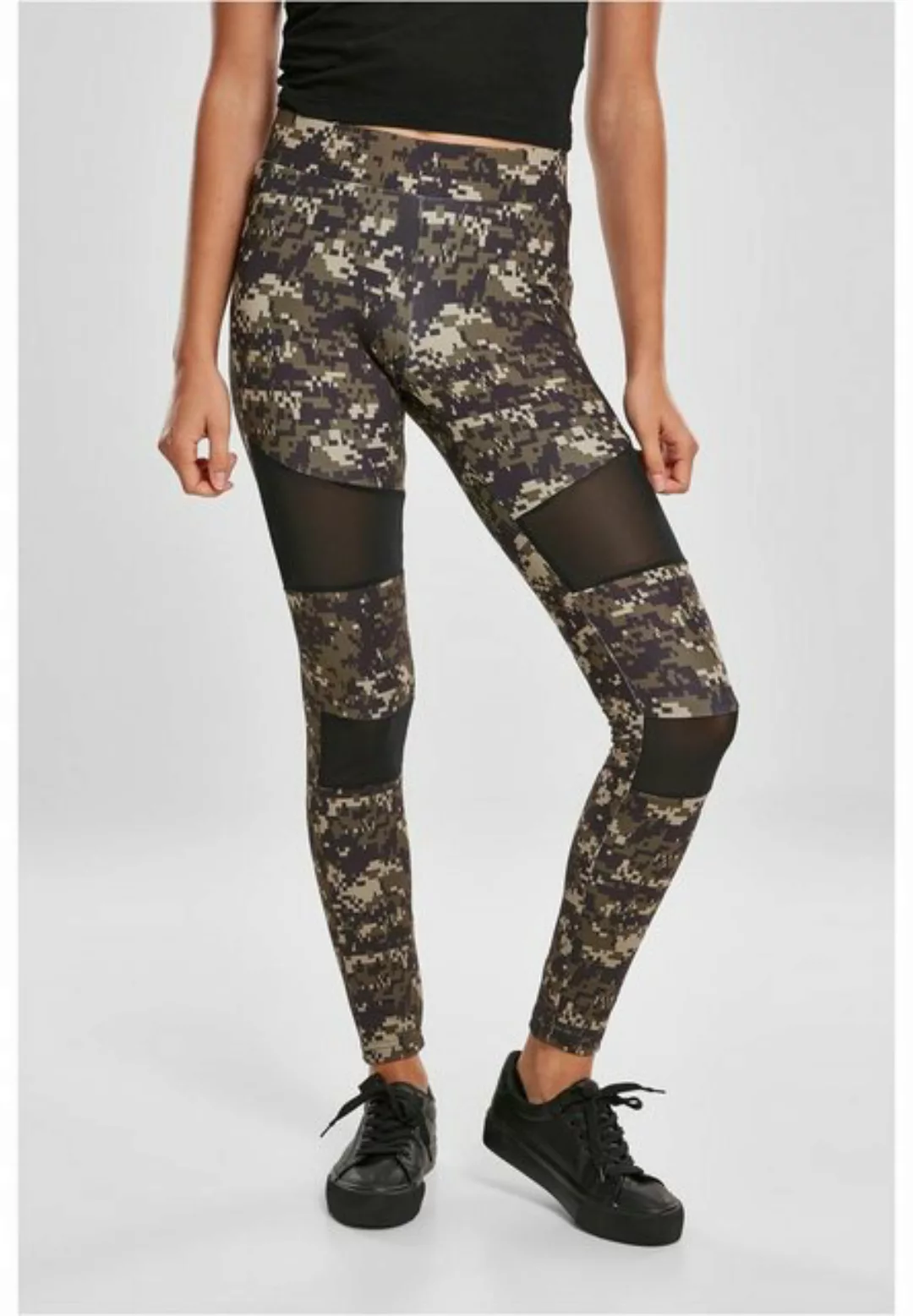 URBAN CLASSICS Leggings "Urban Classics Damen Ladies Camo Tech Mesh Legging günstig online kaufen