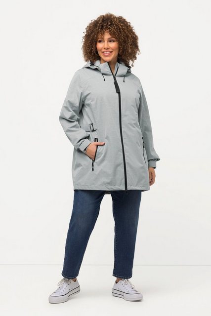 Ulla Popken Funktionsjacke HYPRAR Funktionsjacke wasserdicht Kapuze günstig online kaufen