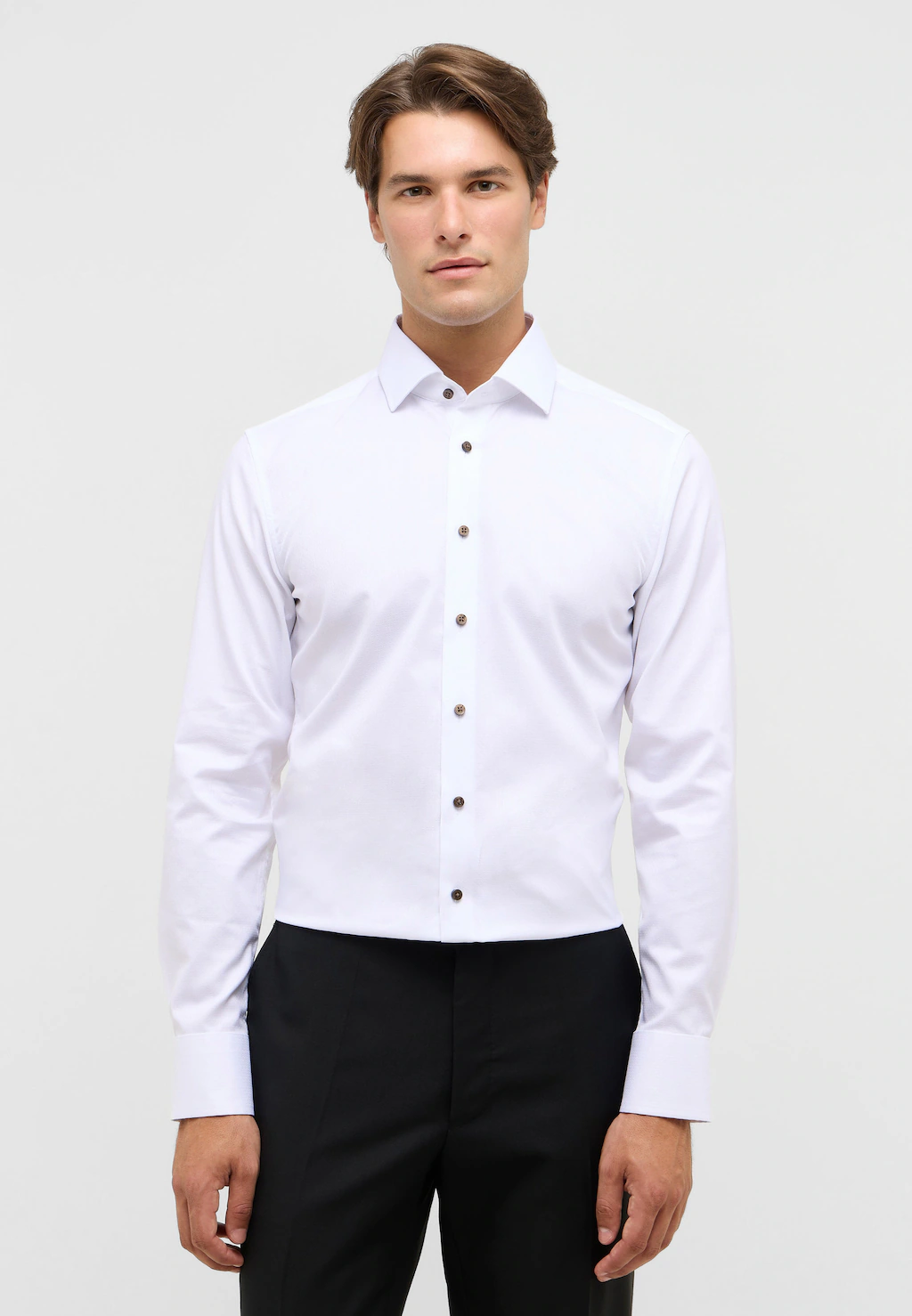 Eterna Langarmhemd "SLIM FIT", NON IRON (bügelfrei) günstig online kaufen