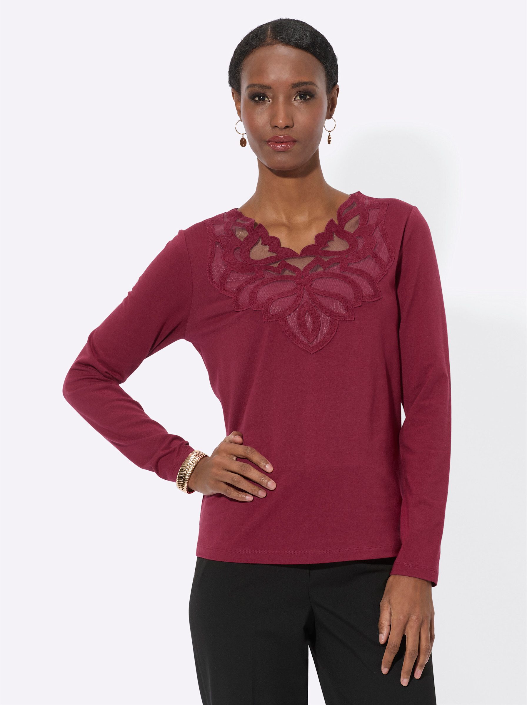 creation L T-Shirt Langarmshirt günstig online kaufen
