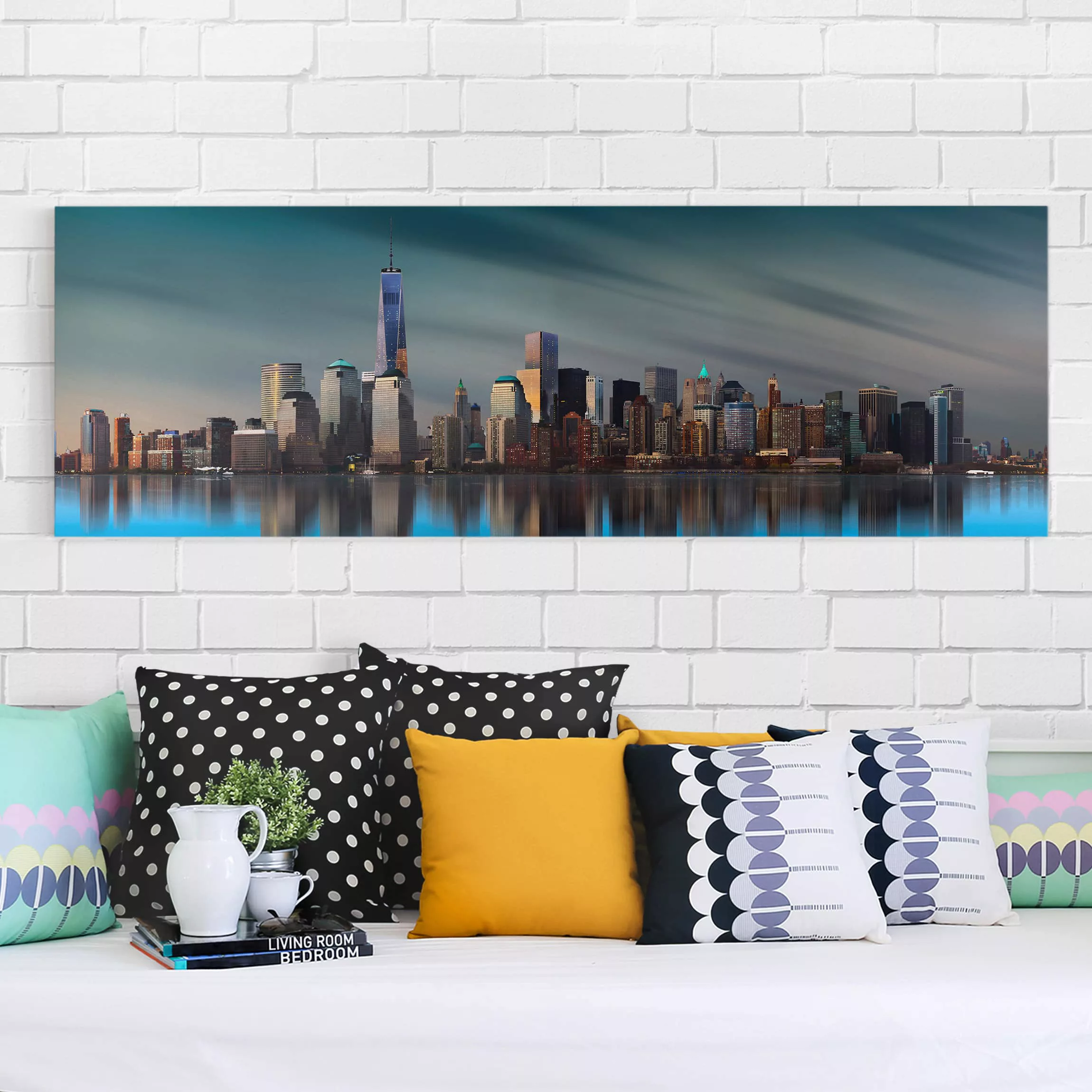 Leinwandbild New York - Panorama New York World Trade Center günstig online kaufen
