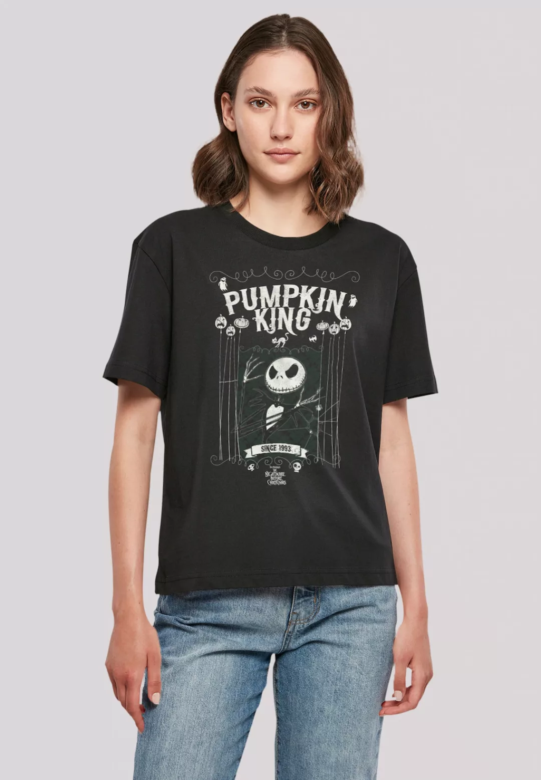 F4NT4STIC T-Shirt "Disney Nightmare Before Christmas King Jack" günstig online kaufen
