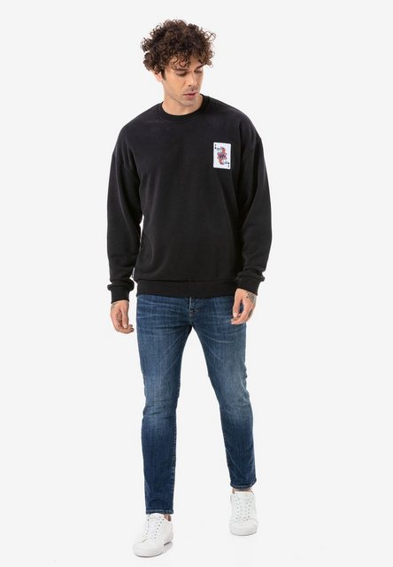 RedBridge Sweatshirt Eastleigh mit trendigem Rückenprint günstig online kaufen