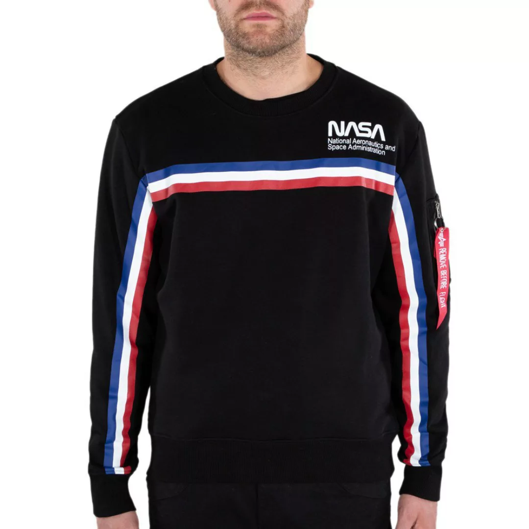 Alpha Industries Nasa Iss Sweatshirt XL Black günstig online kaufen
