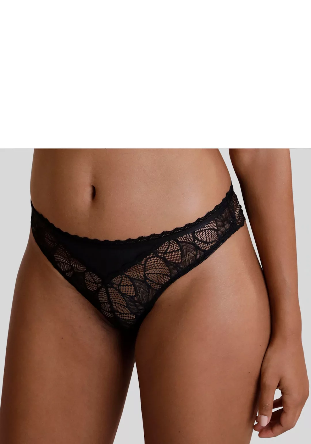 LASCANA Stringpanty "Alicia", aus dezent transparenter Spitze günstig online kaufen