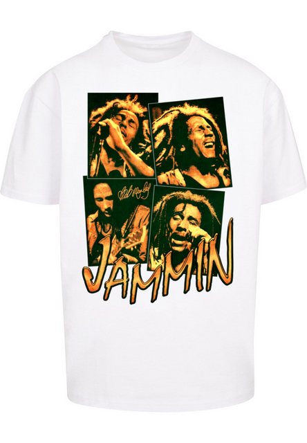 Merchcode T-Shirt Merchcode Bob Marley Jammin Live Oversize Tee (1-tlg) günstig online kaufen