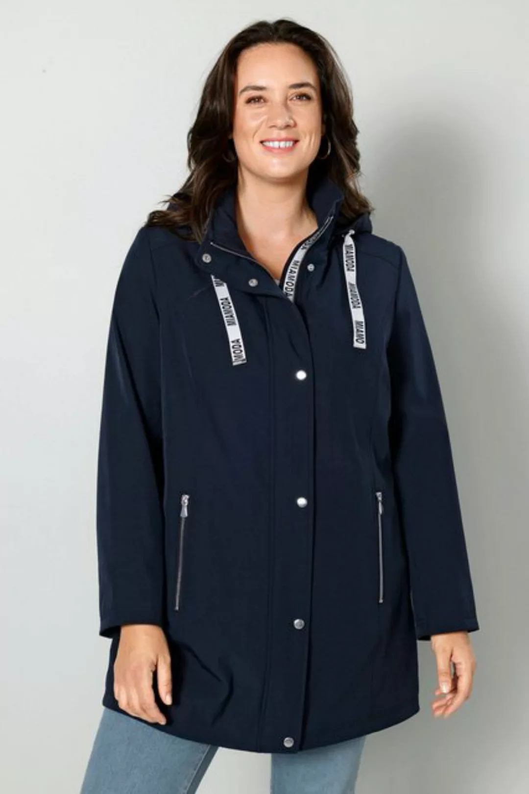 MIAMODA Funktionsjacke Jacke mit praktischer Kapuze günstig online kaufen