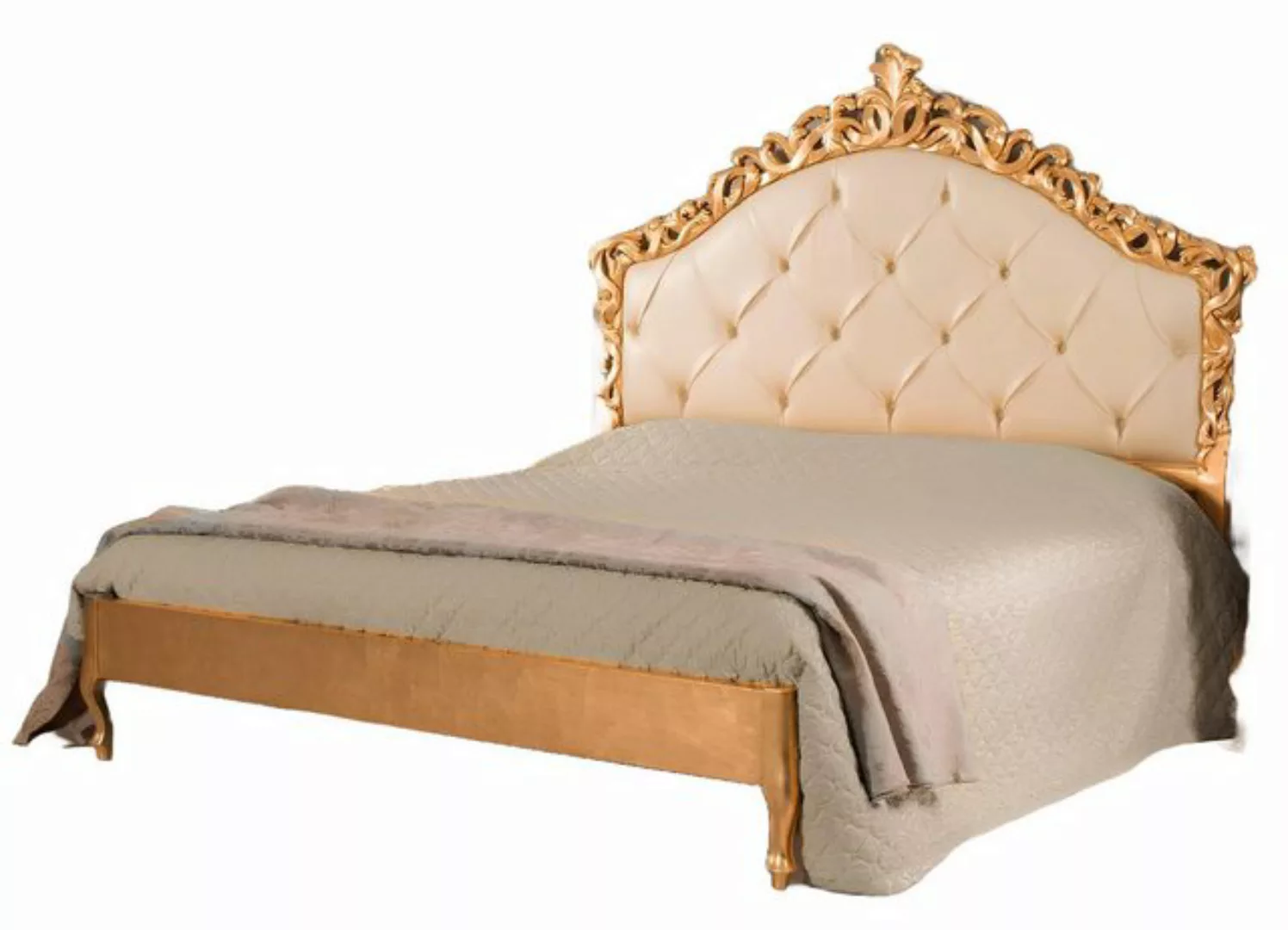 JVmoebel Bett, Chesterfield Bett Polster Design Luxus Doppel Hotel Betten günstig online kaufen