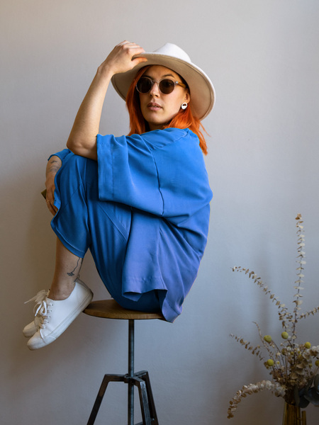 Ecostories Oversize Kimono Aus Lyocell günstig online kaufen