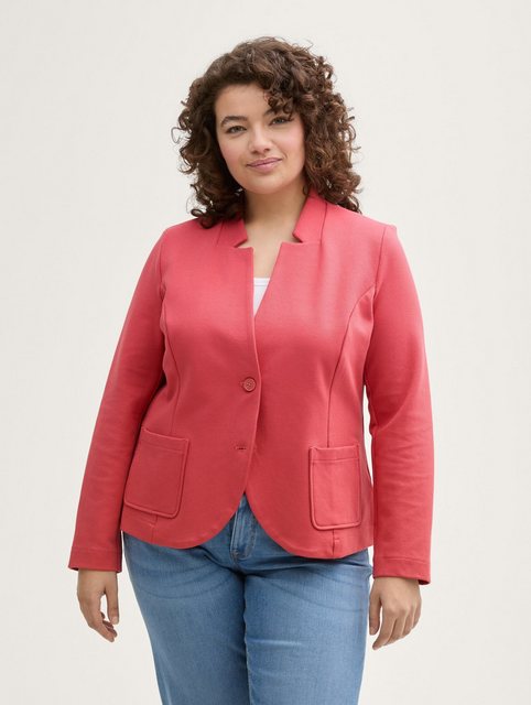 TOM TAILOR PLUS Jackenblazer Plus Size - Fitted Blazer günstig online kaufen