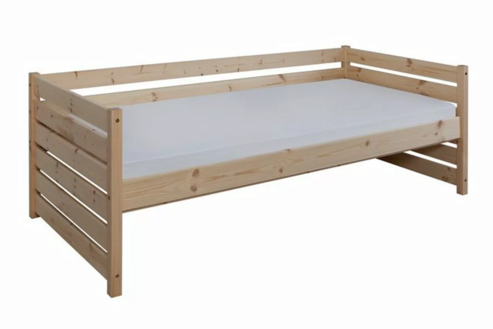 Ticaa Bettgestell Sofabett Naomi 90x200, Kiefer massiv günstig online kaufen