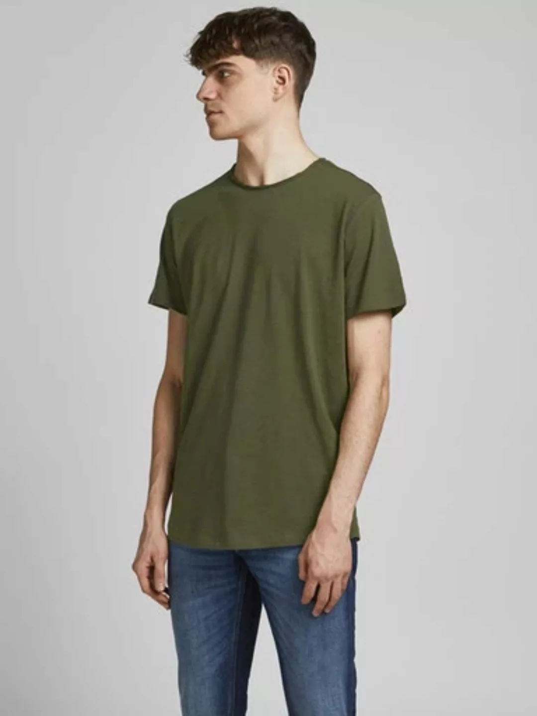 Jack & Jones Basher Kurzarm O Hals T-shirt XS Port Royale / Regular Fit günstig online kaufen