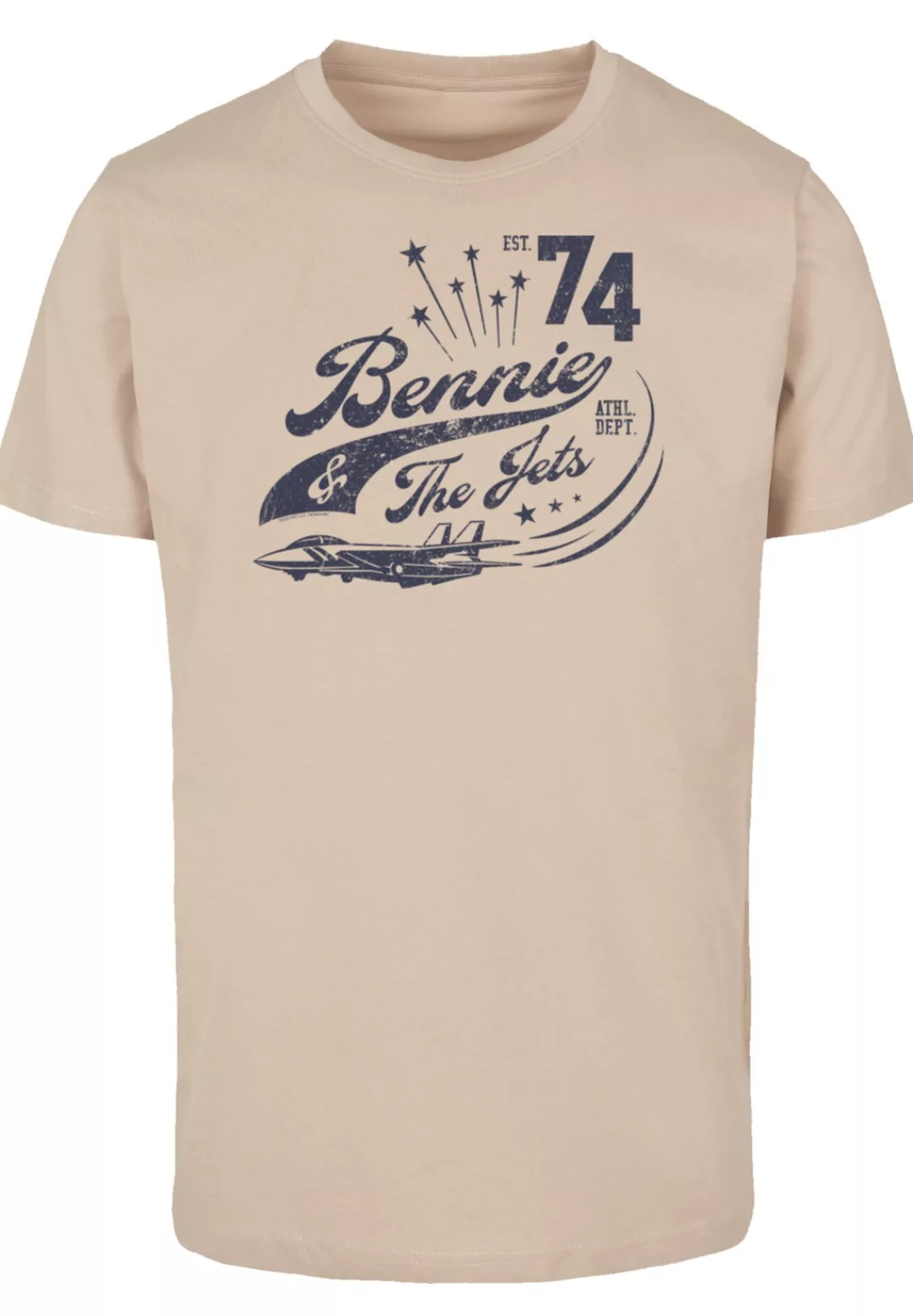 F4NT4STIC T-Shirt "Elton John Bennie And The Jets", Musik, Band, Logo günstig online kaufen