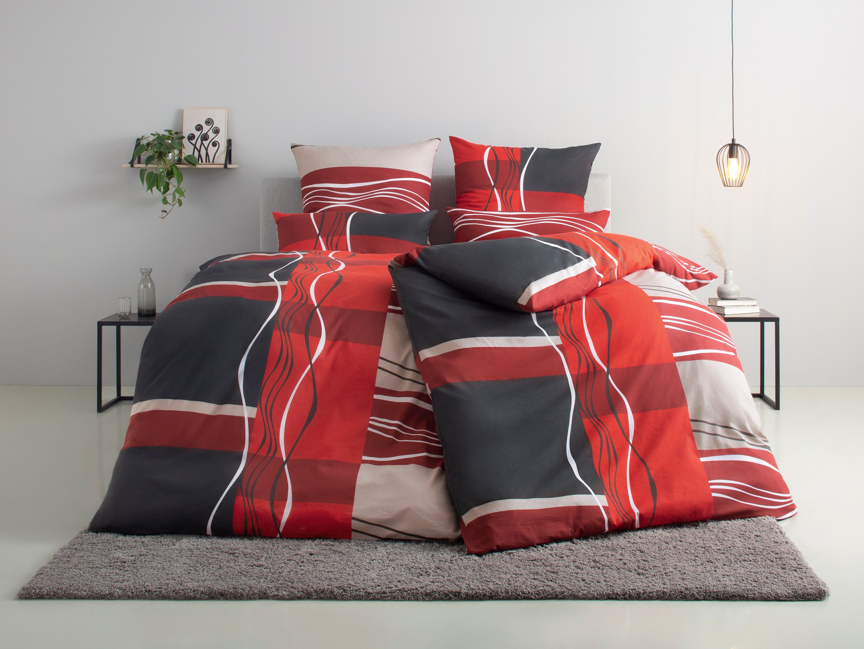 my home Bettwäsche Kelian, Polycotton recycelt, günstig online kaufen