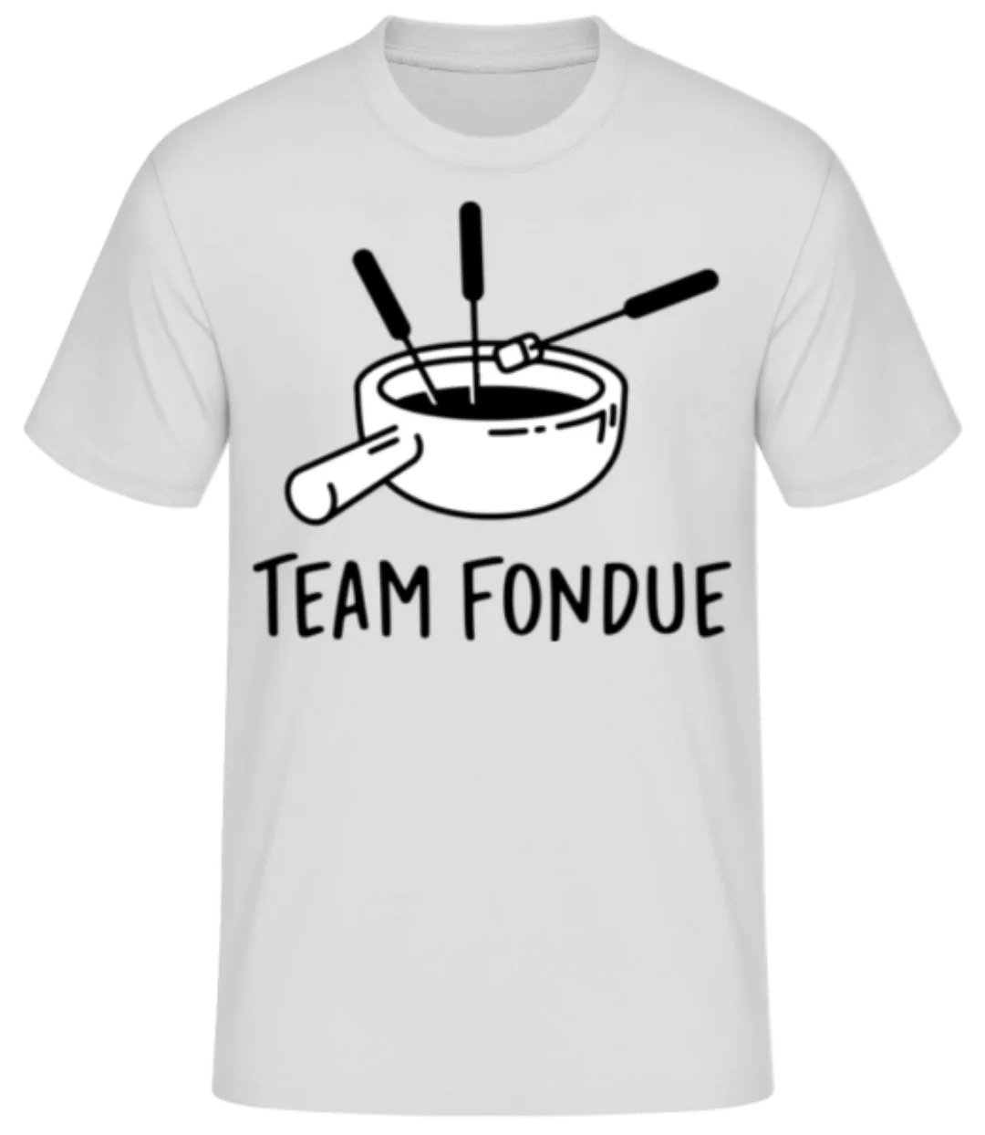 Team Fondue · Männer Basic T-Shirt günstig online kaufen